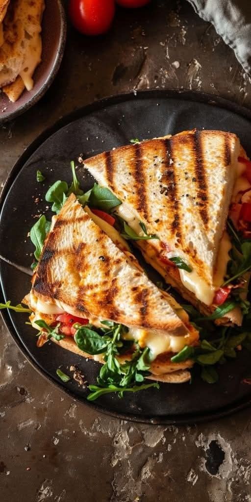 Mushroom Paneer Sandwich