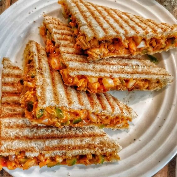 Spicy Corn Sandwich