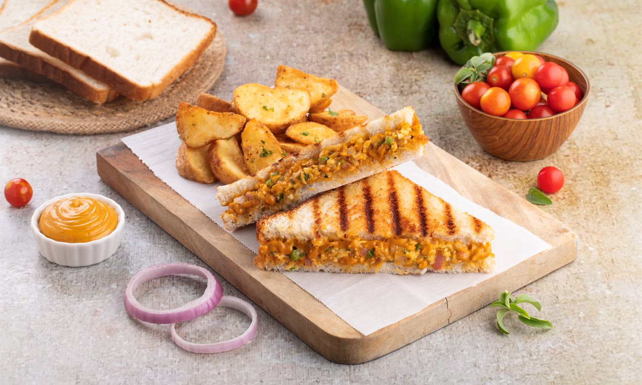 Tandoori Paneer Sandwich