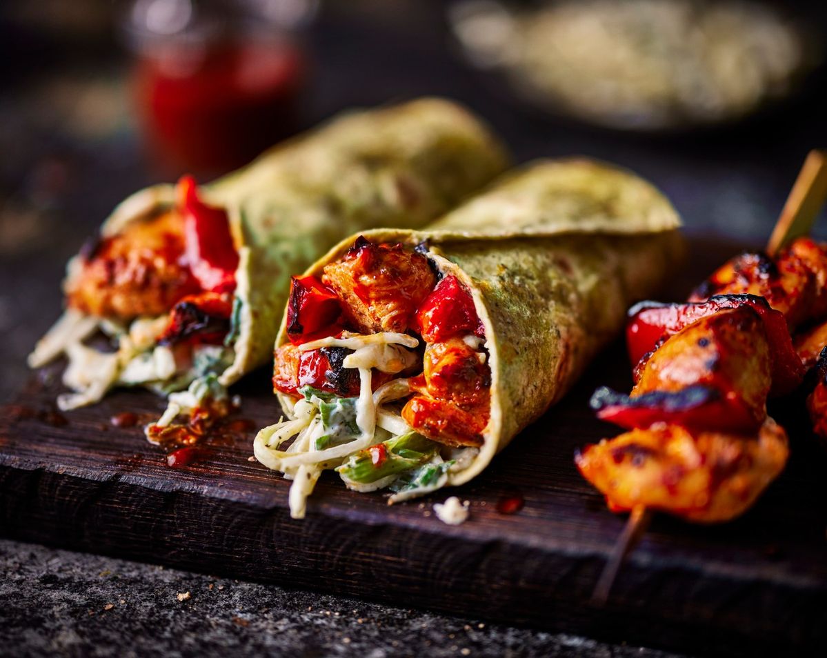 Piri Piri Chicken Wrap
