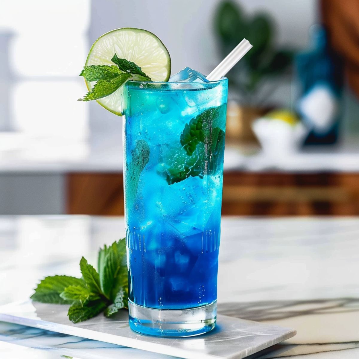 Blue Curacao Mojito