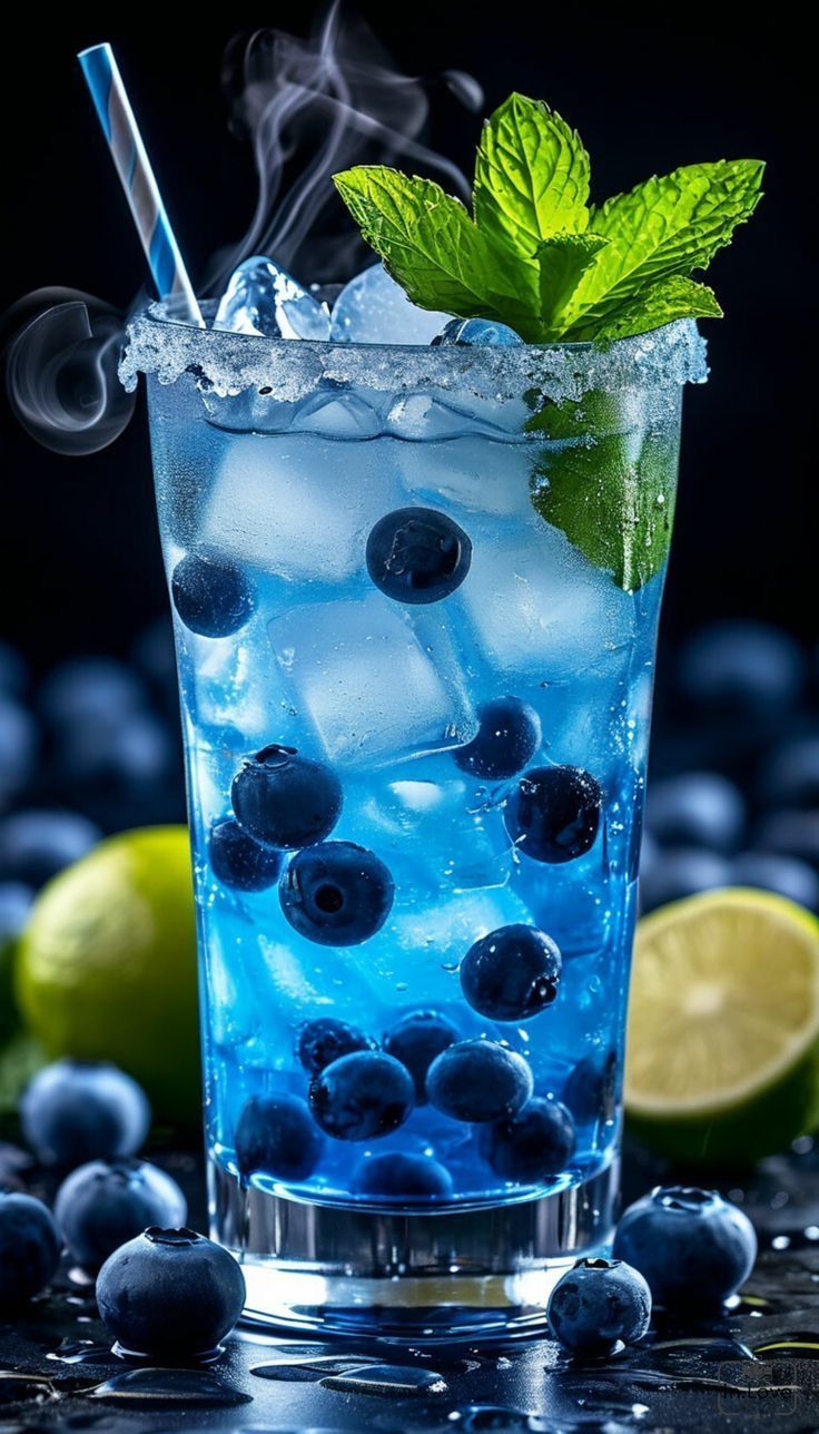Blueberry Mojito