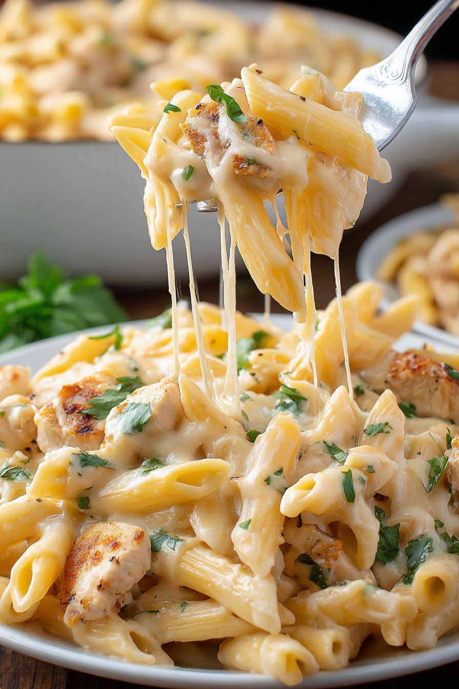 Chicken Cheese Pasta
