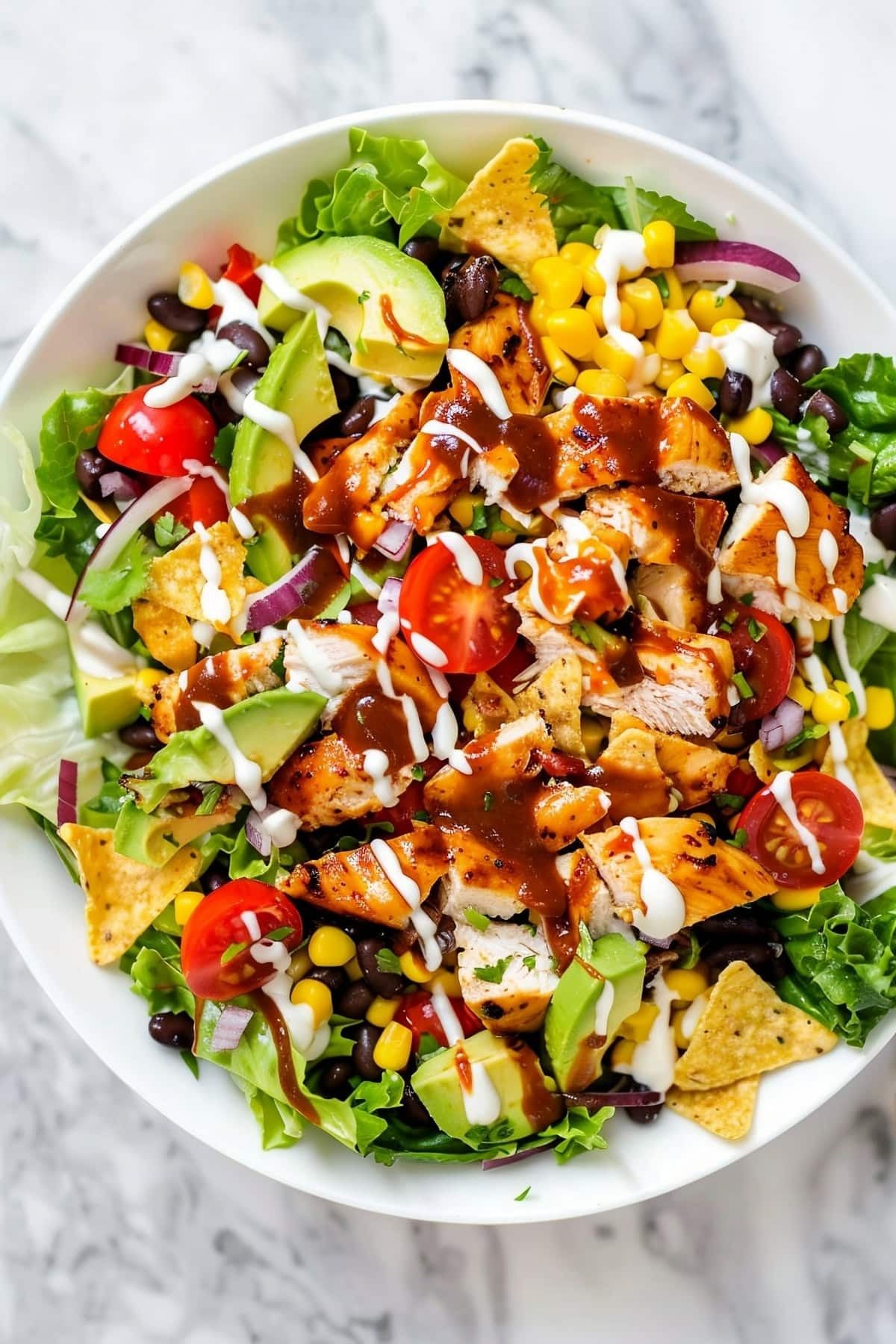BBQ Chicken Salad