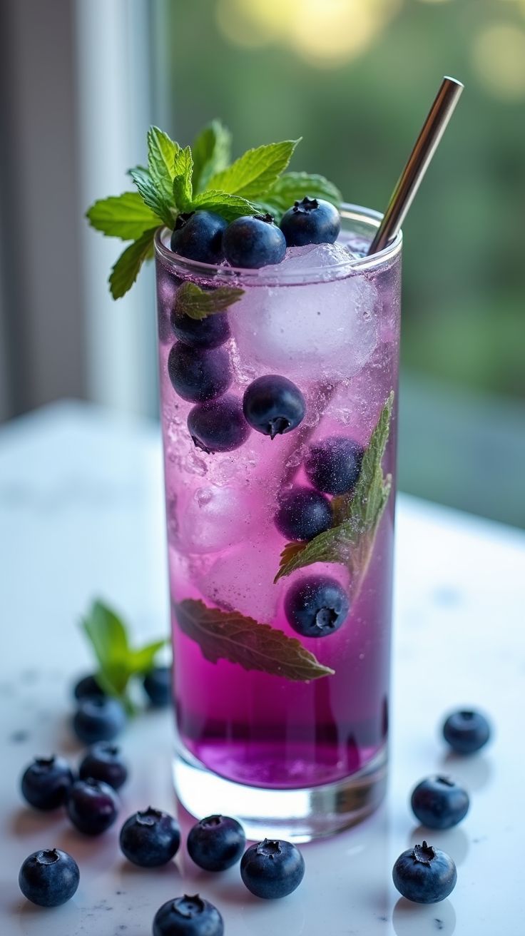 Mixed Berry Mojito