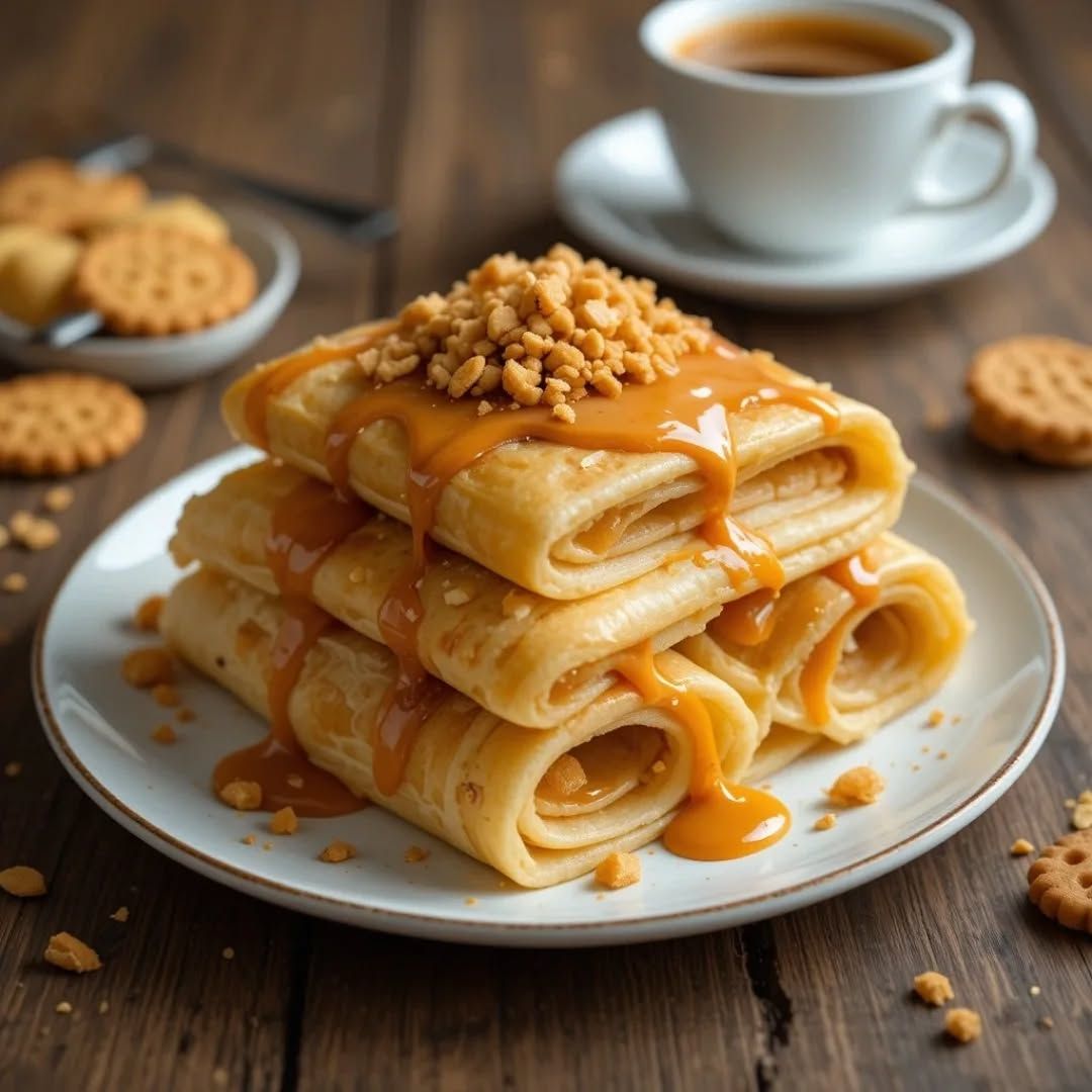 Biscoff Sweet Crepe