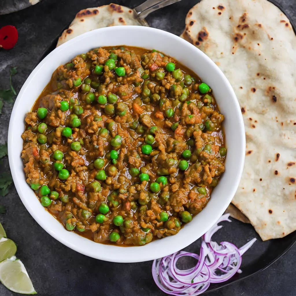 Chicken Keema Naan