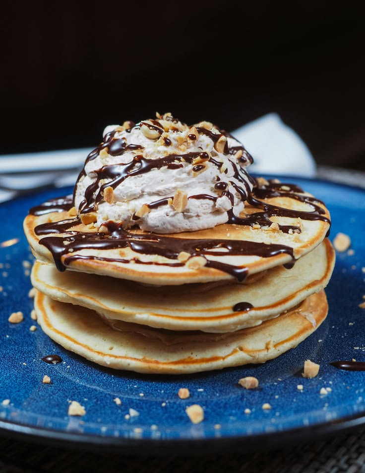 Milk Chocolate Pancake Sundae