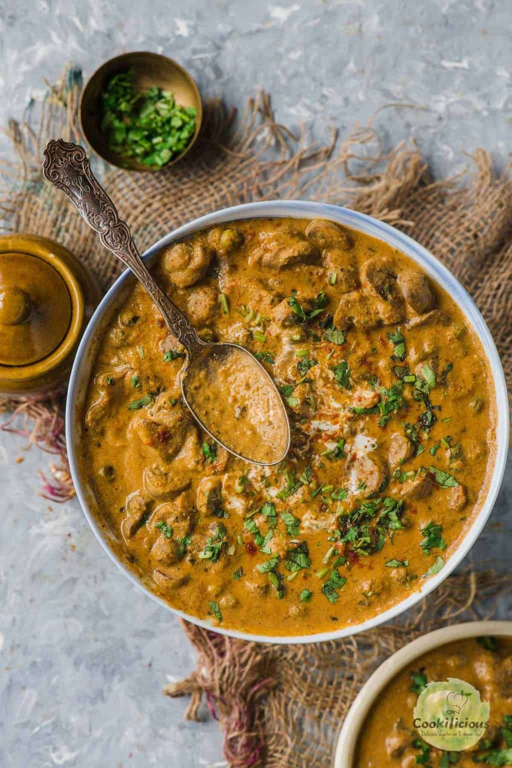 Mushroom Chettinadu