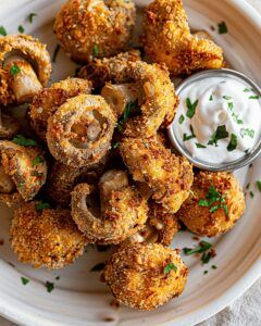 Crumb Fried Mushroom