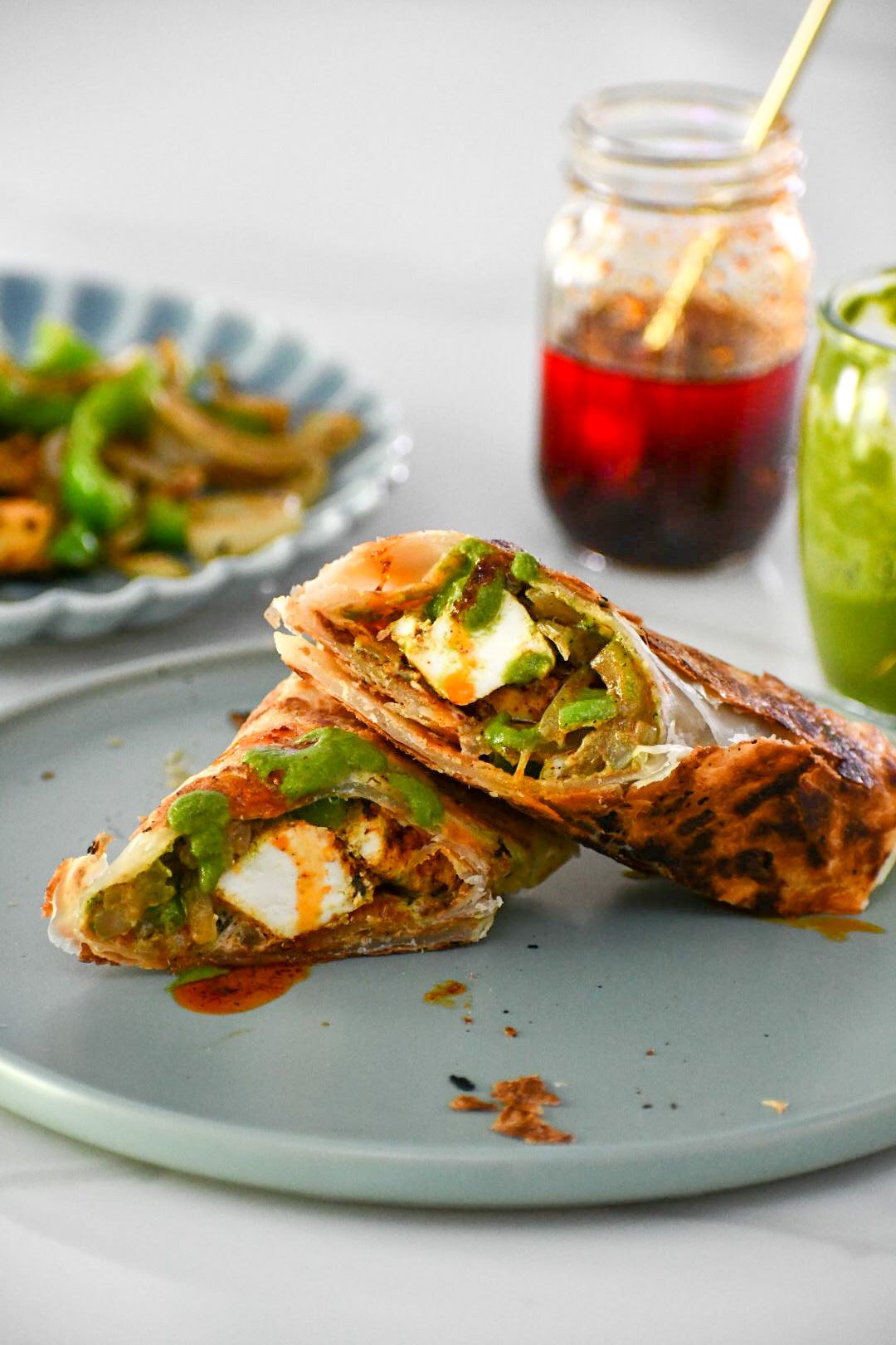 Chilli Paneer Wrap
