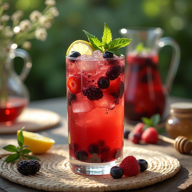 Hibiscus Fizz