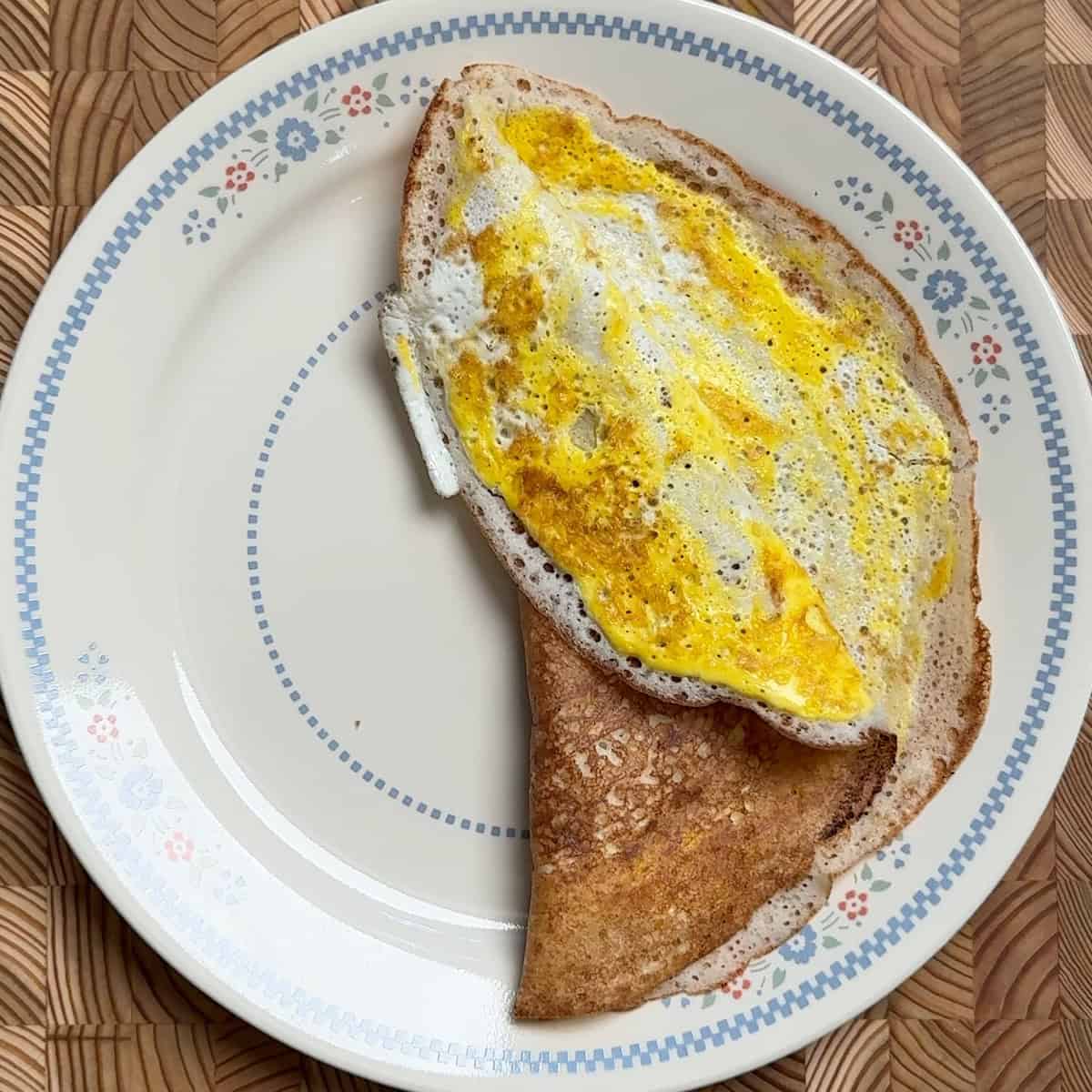 Egg Kal Dosai (Single) Without Side Dish