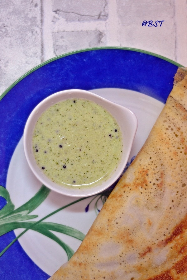 Dosa with Coconut Chutney Only