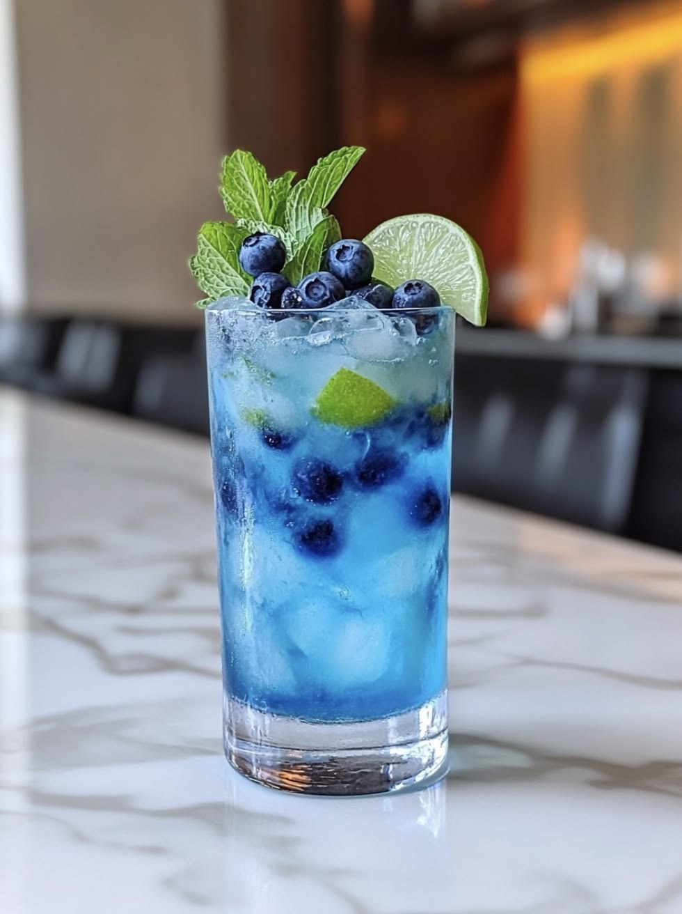 Blueberry Mojito