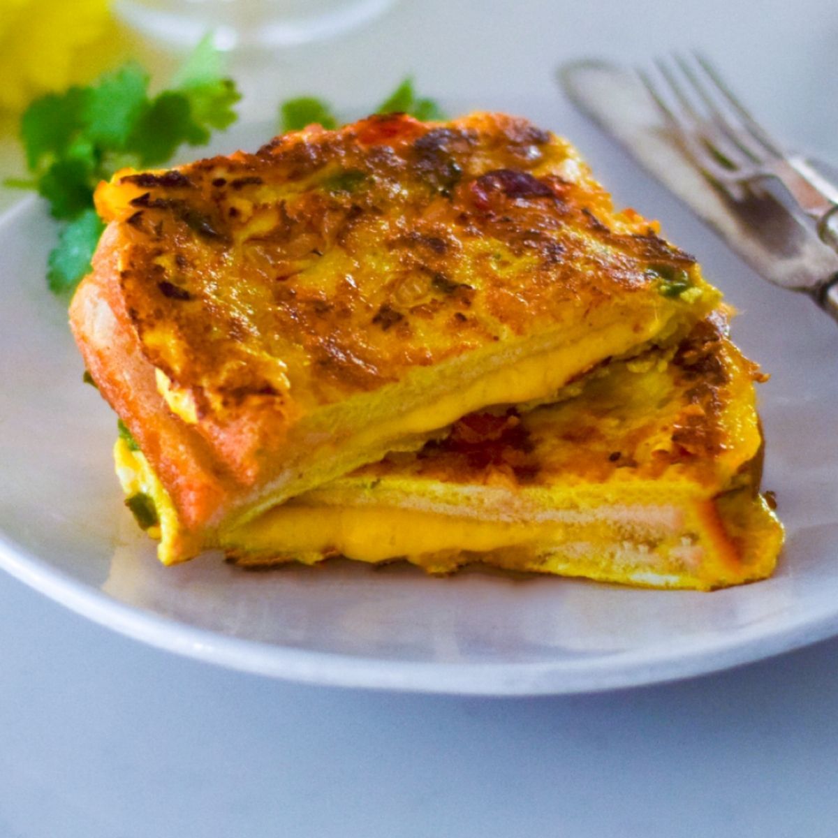 Plain Bread Omelette