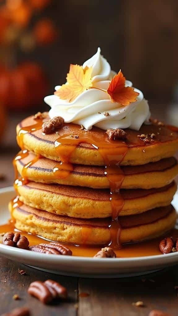 Classic Pancake With Maple Syrup