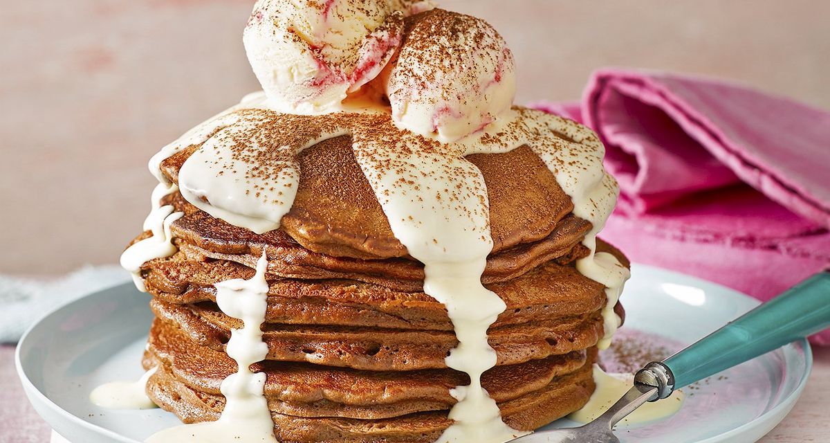 Belgian White Chocolate Pancake