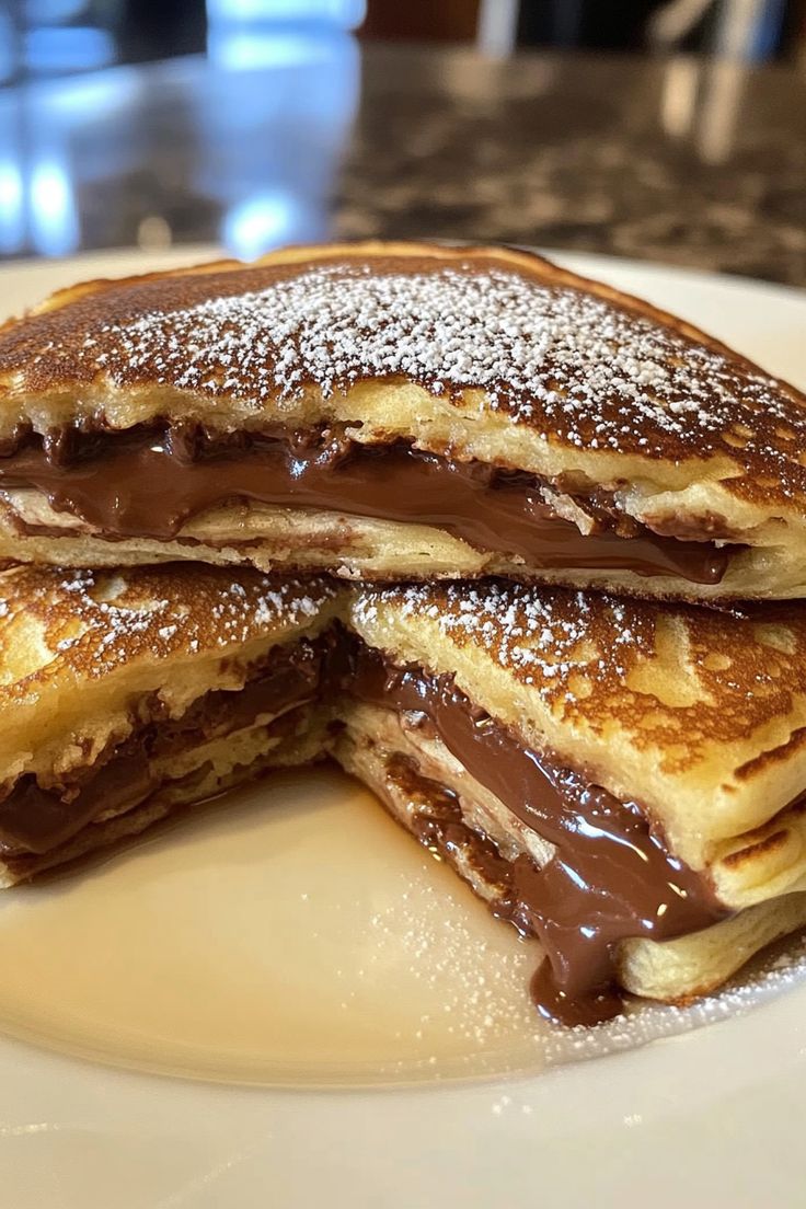 Purely Nutella Pancake