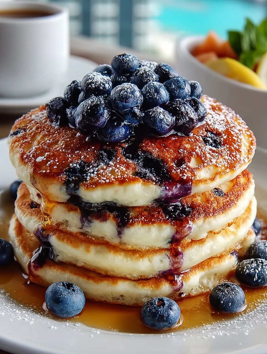 Blueberry Garden Pancake - 2 Pcs