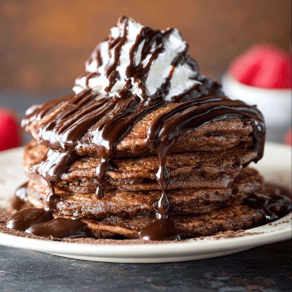 Death By Chocolate Pancake - 2 Pcs