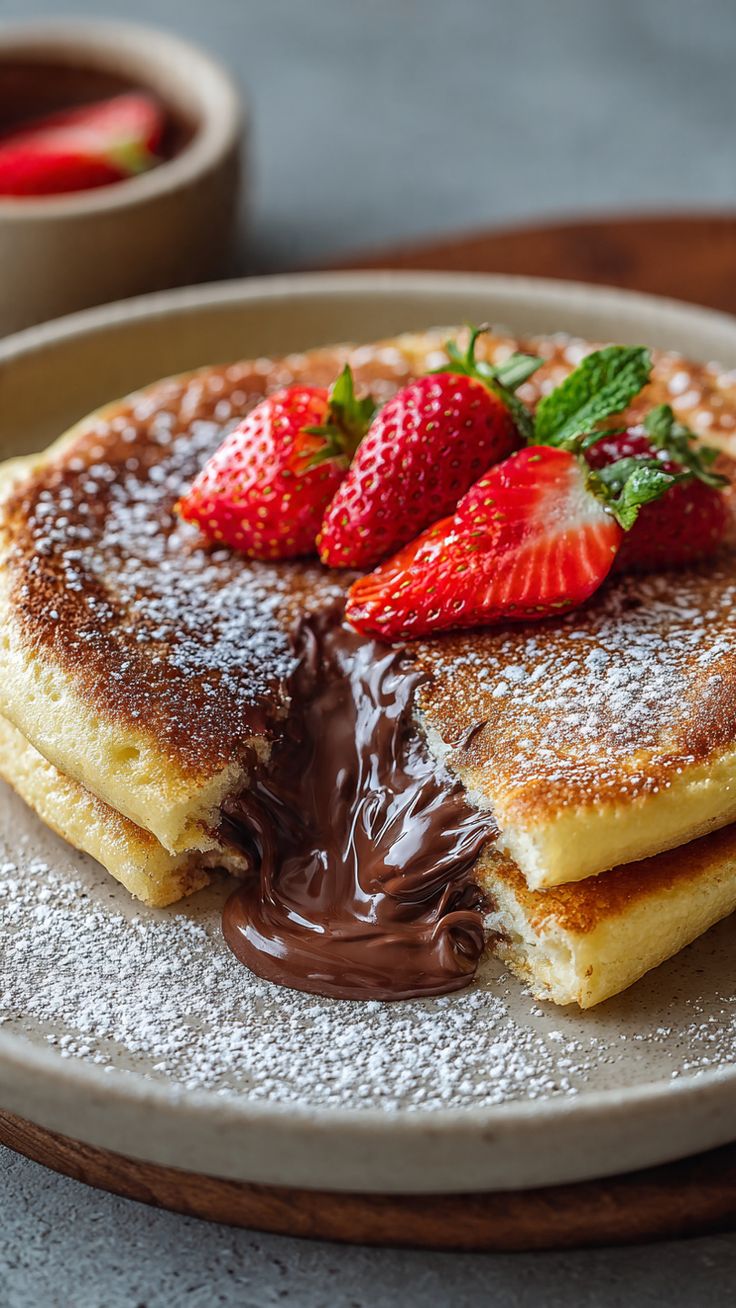Nutella Mousse Pancake