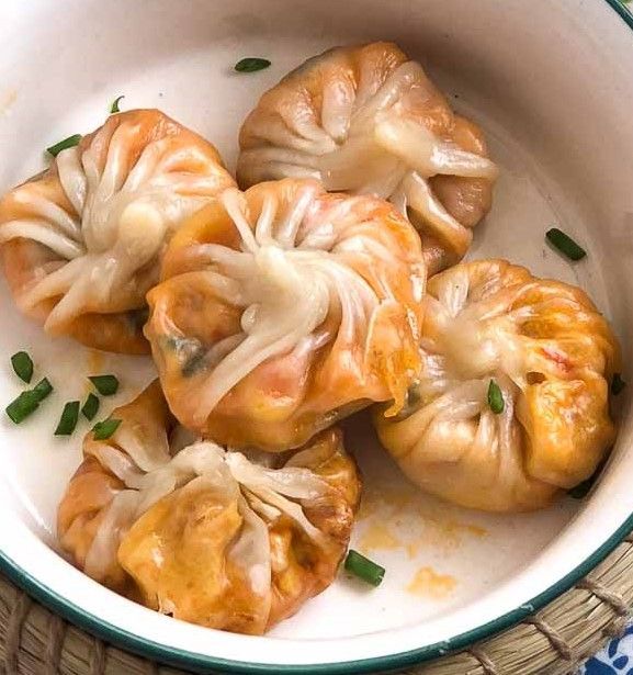 Mushroom Momo - 6 Pcs