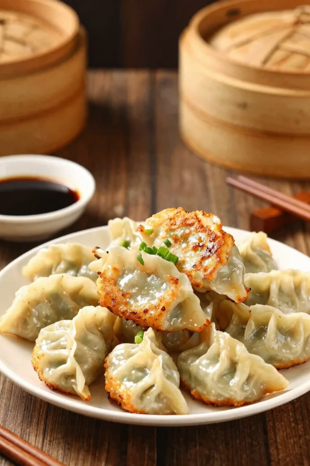 Spicy Veg Noodles Momo - 6 Pcs
