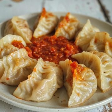 Classic Chicken Momo - 6 Pcs