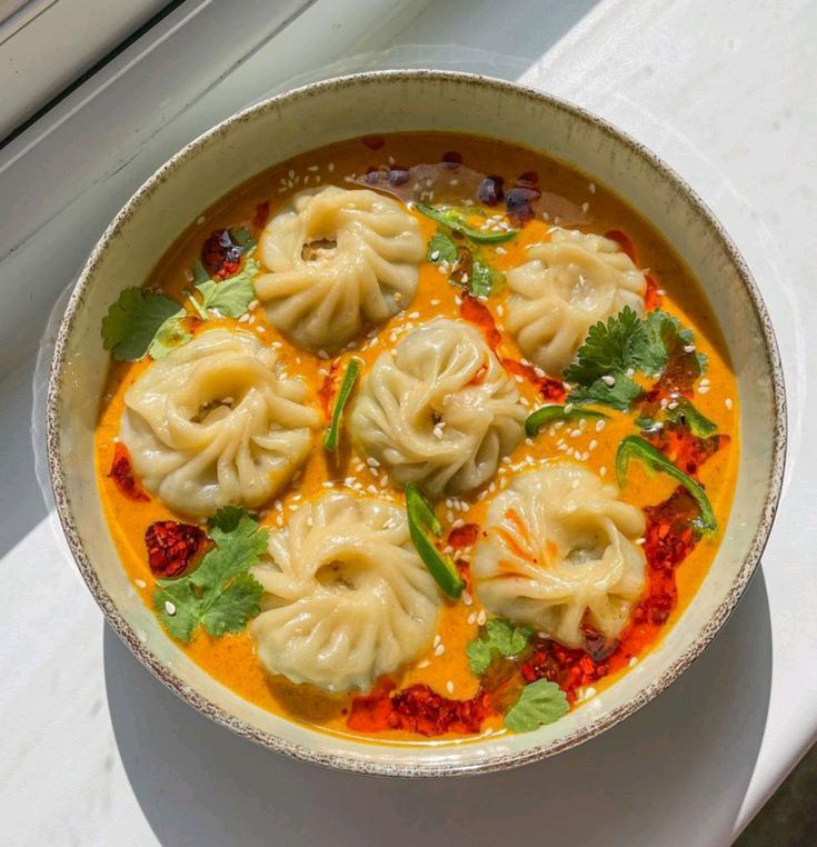 Chicken Butter Masala Momo - 6 Pcs
