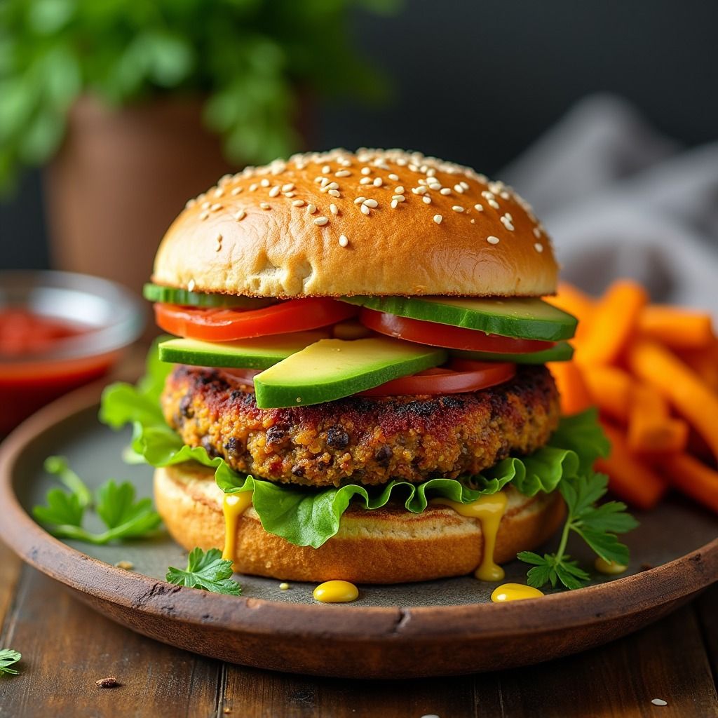 Veg BURGER - 1 Pcs