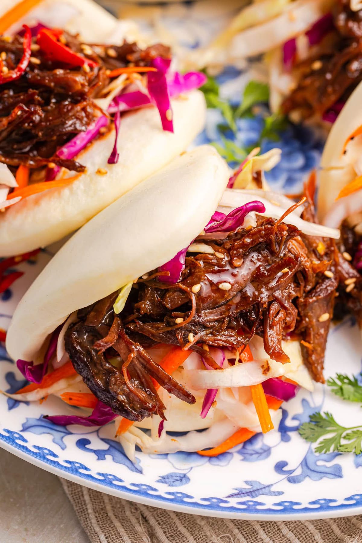 Veg Chessy Pizza Bao Bun - 2 Pcs