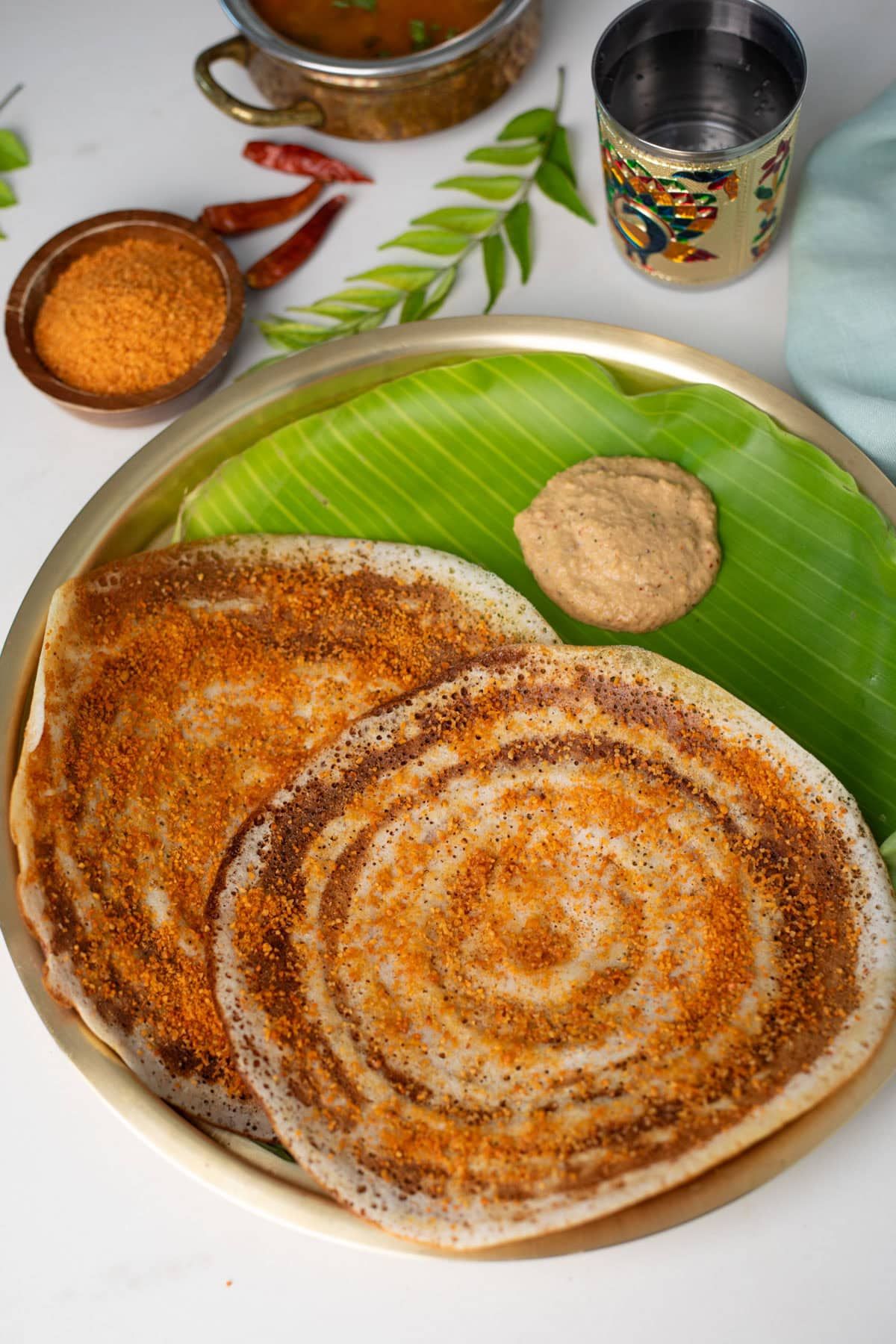 Ghee Podi Dosa