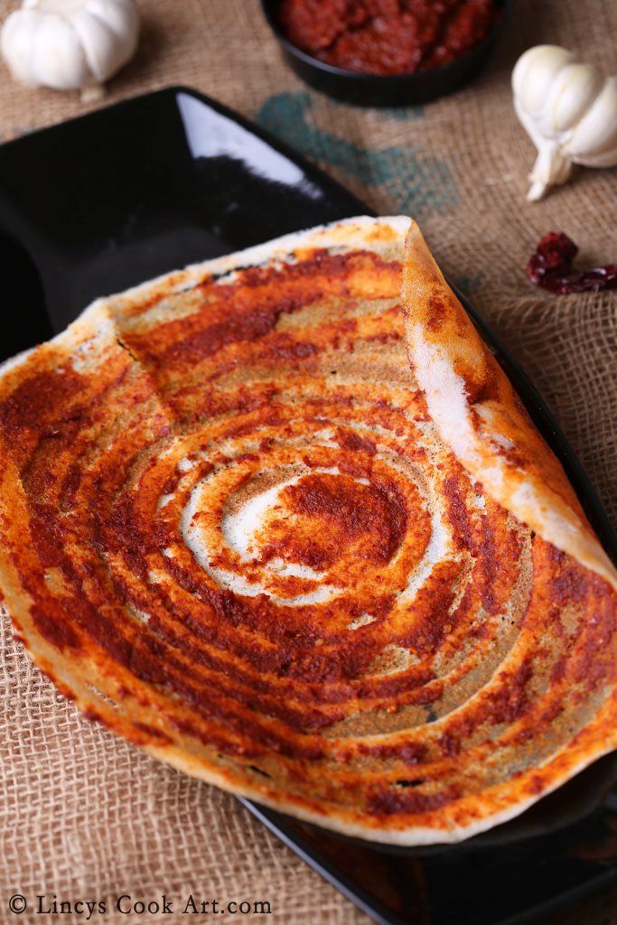 Andhra Karam Dosa