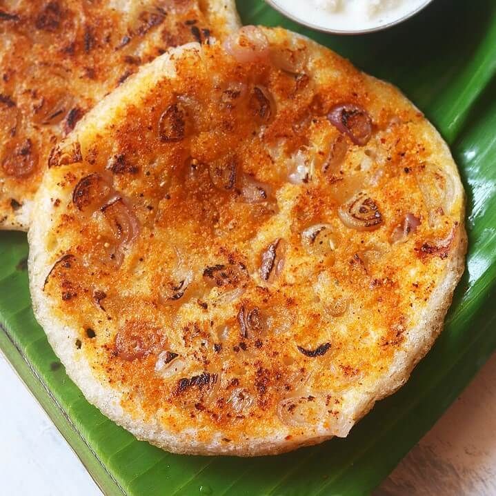 Onion Podi Uthappam