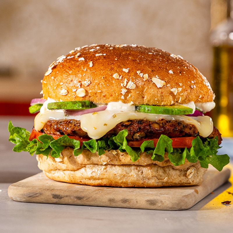 Veg Cheese Burger 