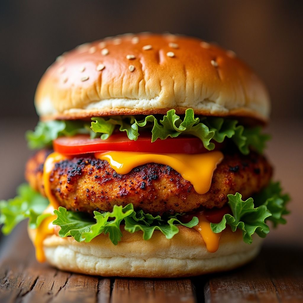 Tandoori Chicken Burger 