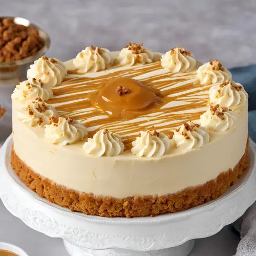 Butter Scotch - 1Kg Cake (With Egg)