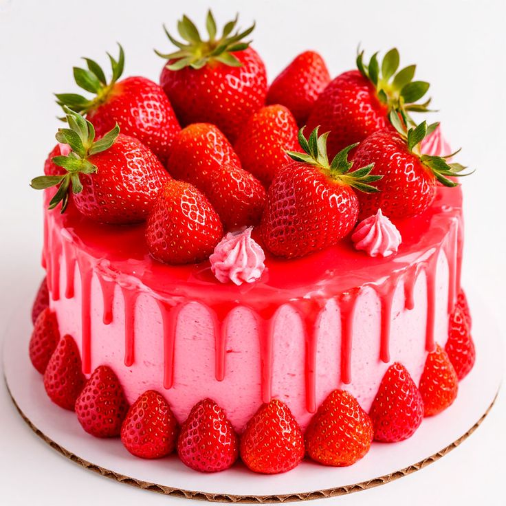 Strawberry - Half Kg (With Egg)