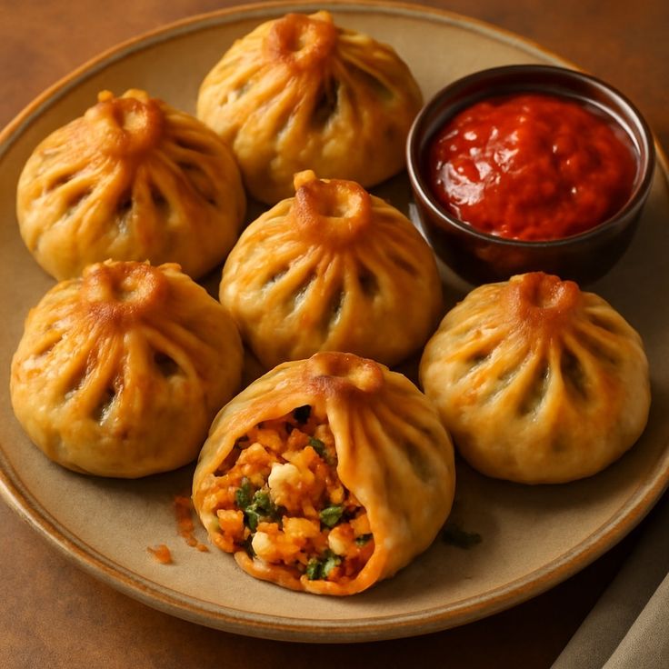 Paneer Momos - 5 Pcs