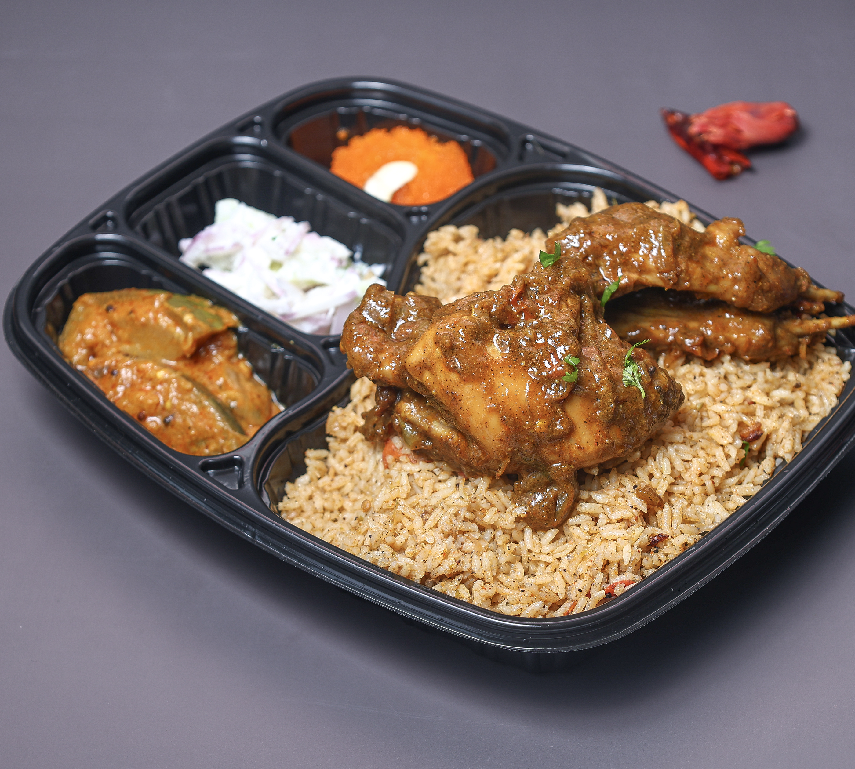 Kaadai Thokku Biryani