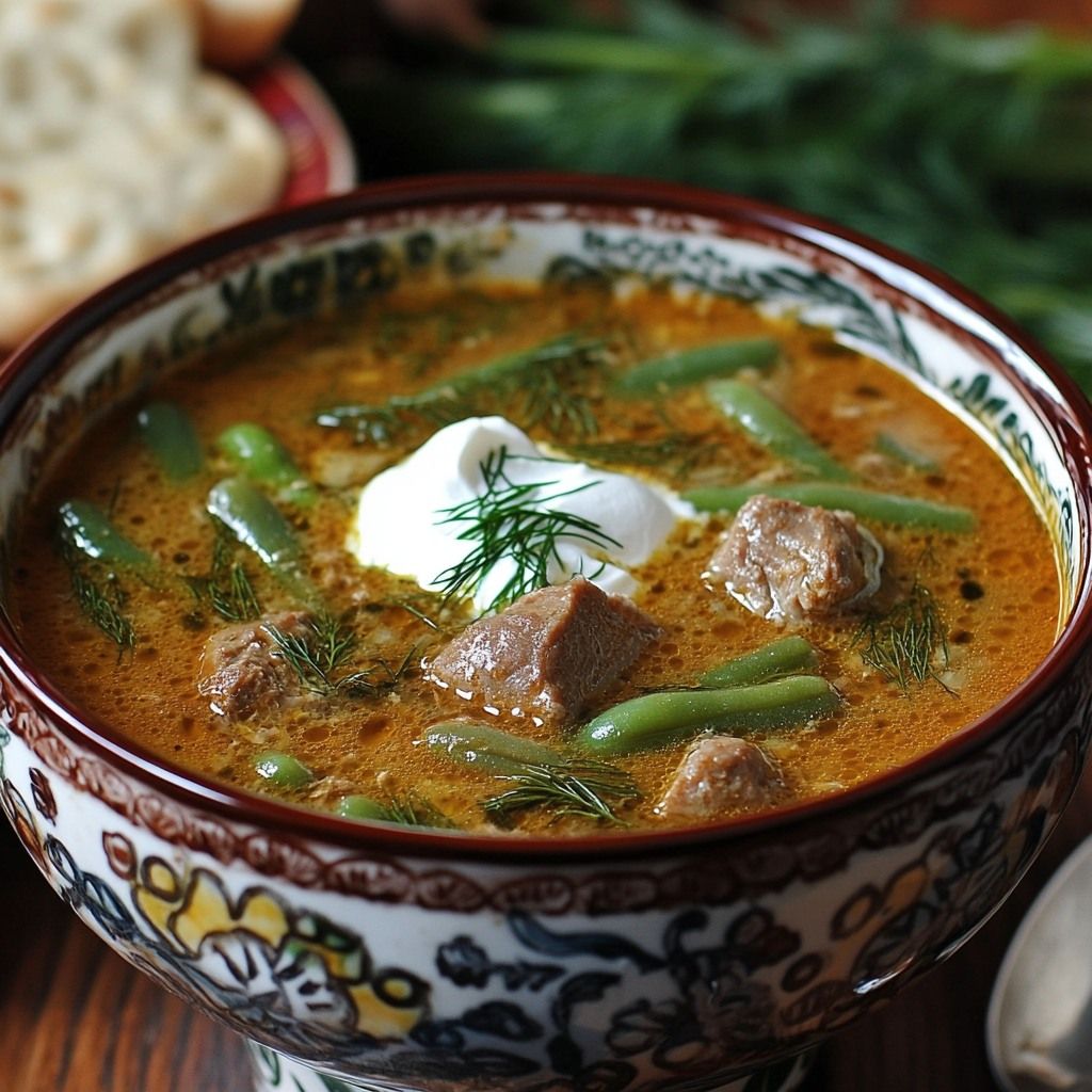 Hot & Sour Mutton Soup