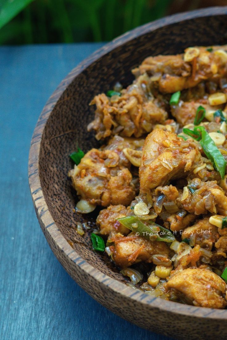 Chilly Garlic Chicken Masala
