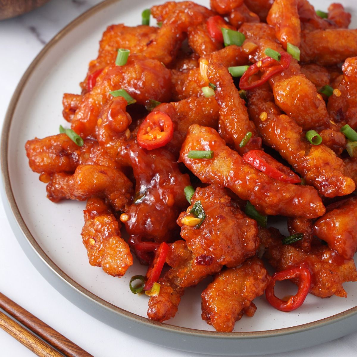 Chilly Chicken Dry