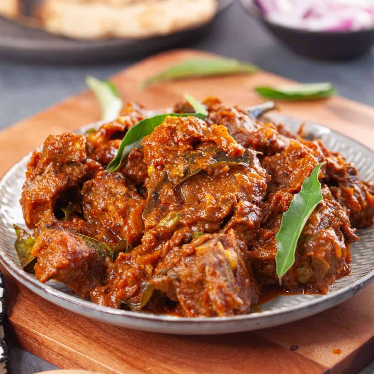 Mutton Dry & Gravy