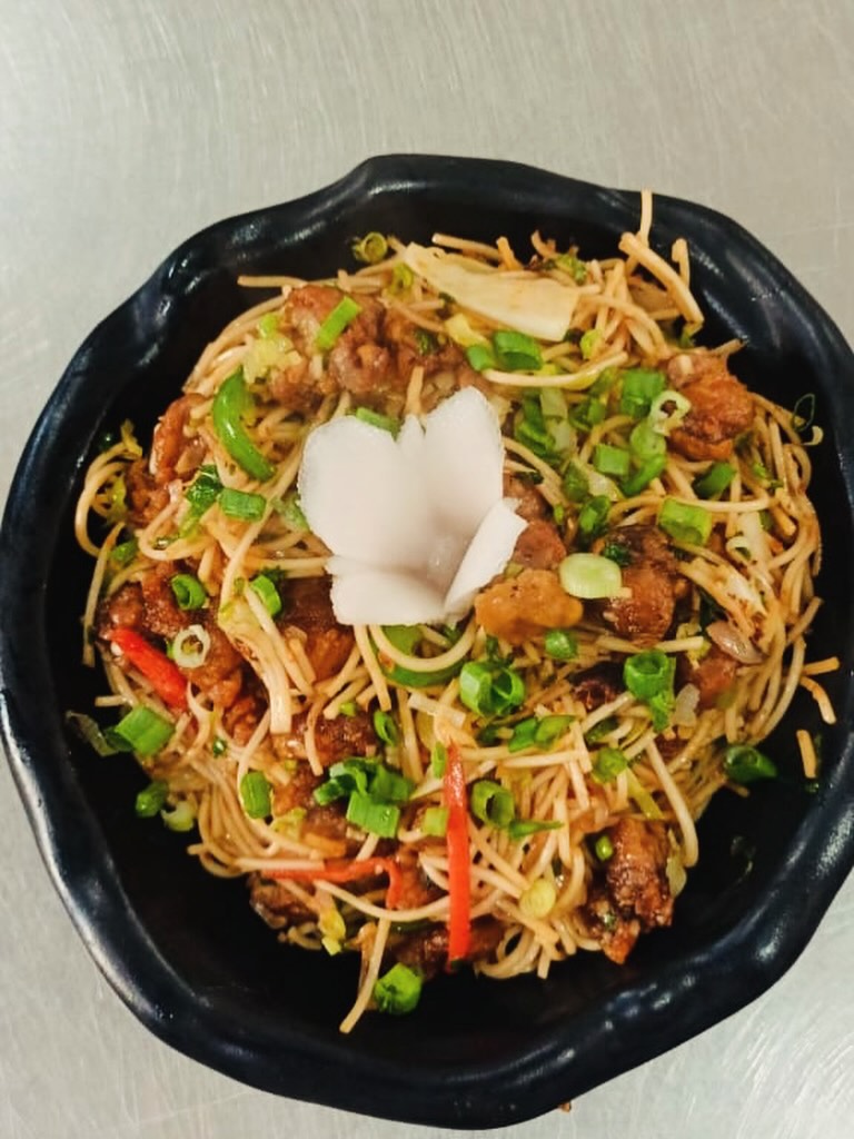 Mutton Garlic Noodles