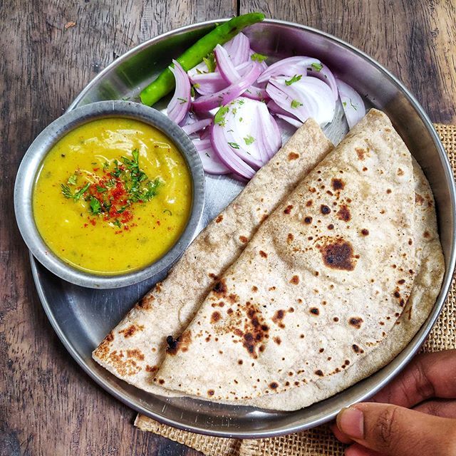 Chapati with Veg Kuruma