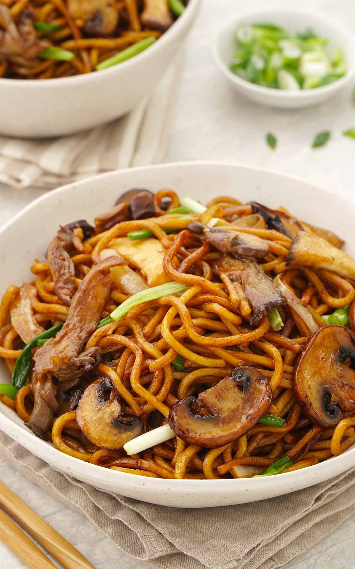 Mushroom Noodles