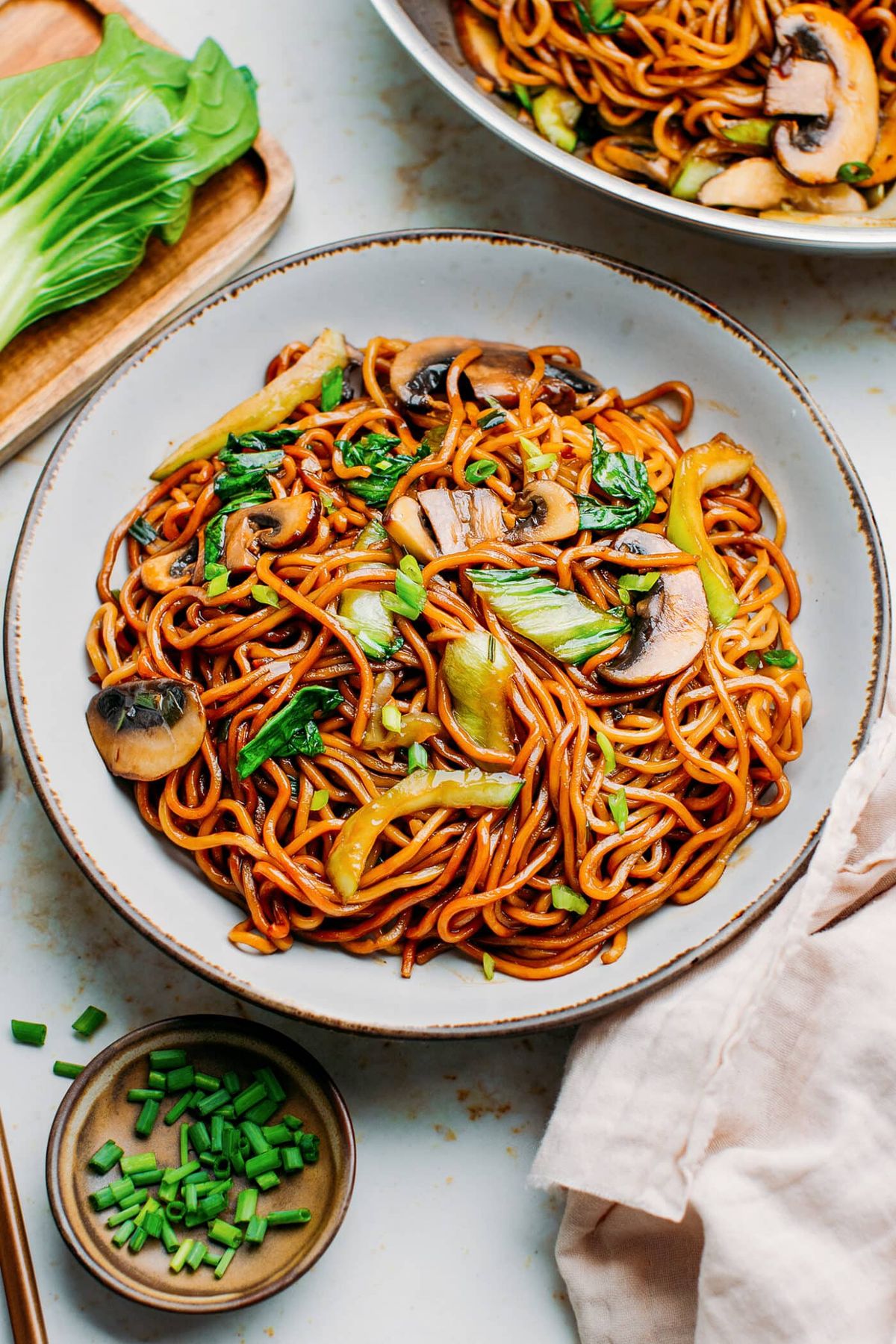 Mushroom Noodles