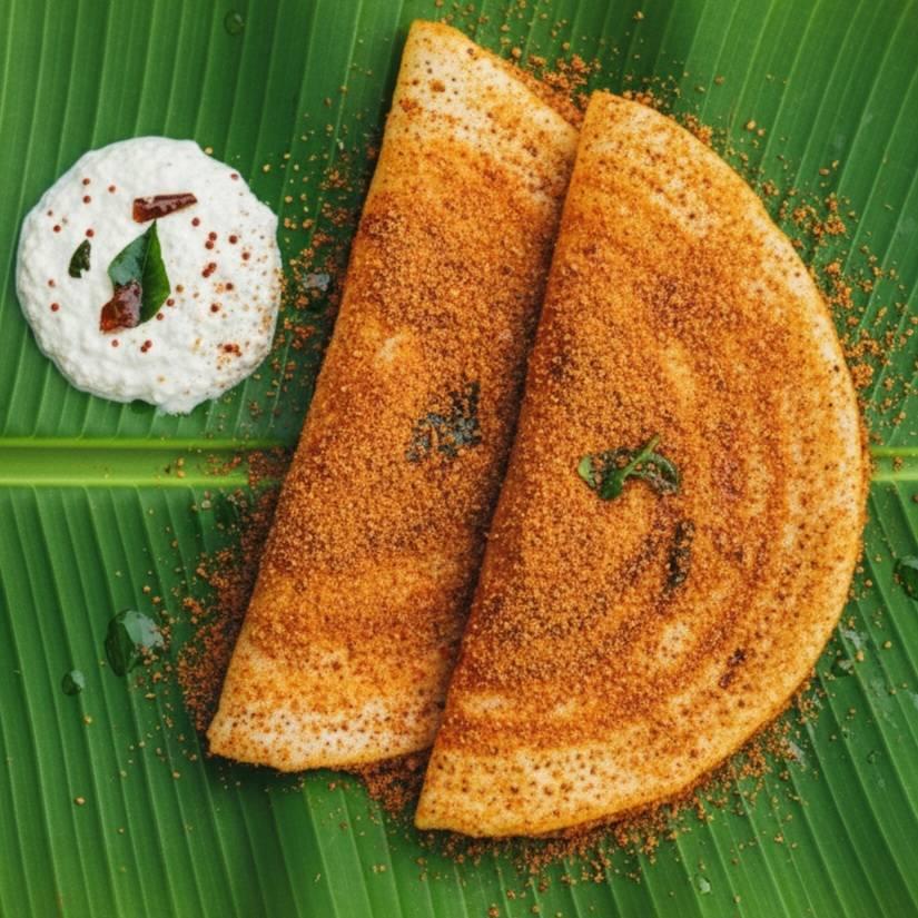 Ghee Podi dosa